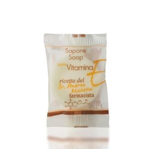 Sapone rotondo confezionato in flow-pack da 15 gr. _500pz_Linea Vitaminica