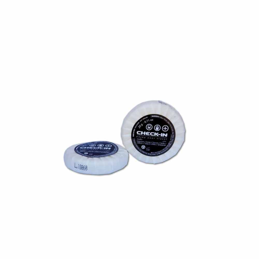 Sapone plissettato delicato 20 gr_ 392pz_ Linea Check-in