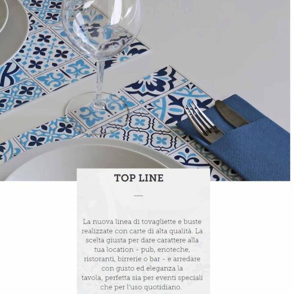 top line tovagliette - Detergenti e carta ad uso igienico-sanitario